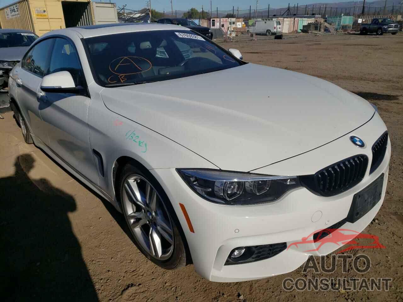 BMW 4 SERIES 2018 - WBA4J1C58JBM10673