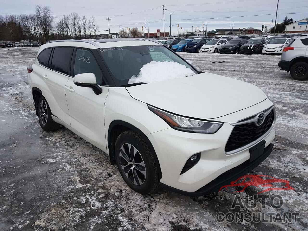 TOYOTA HIGHLANDER 2020 - 5TDGZRBH6LS500421