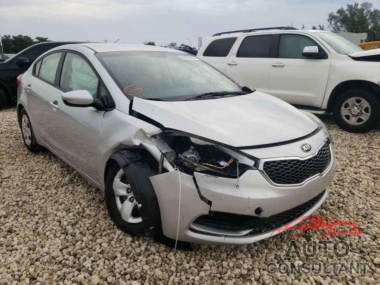 KIA FORTE 2016 - KNAFK4A64G5541920