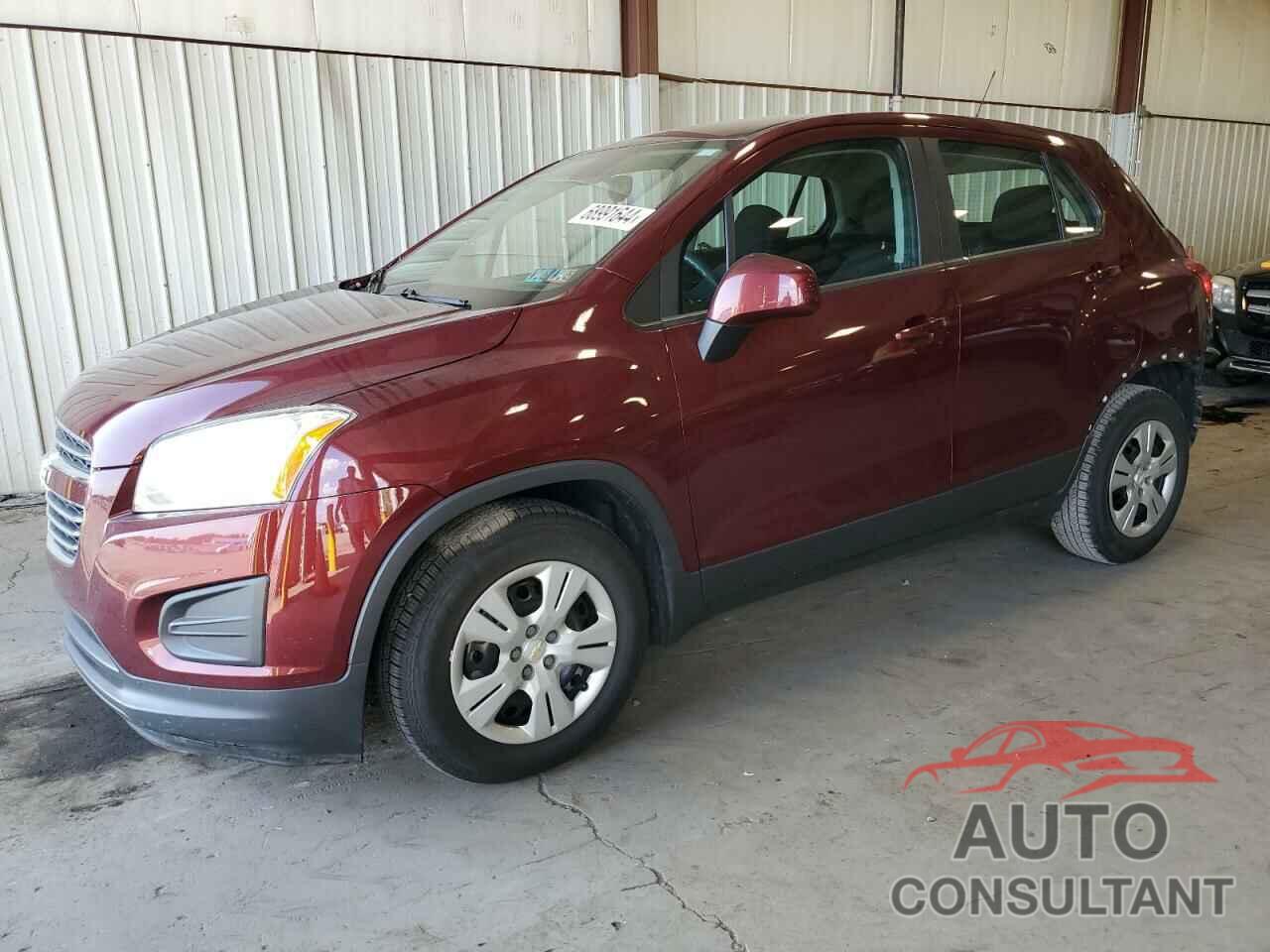 CHEVROLET TRAX 2016 - 3GNCJKSB8GL244696