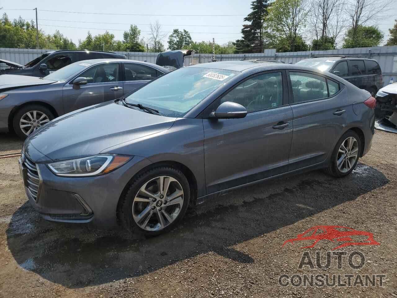 HYUNDAI ELANTRA 2018 - KMHD84LFXJU717416