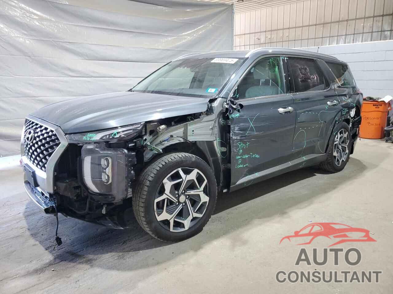 HYUNDAI PALISADE 2022 - KM8R7DHE6NU455375