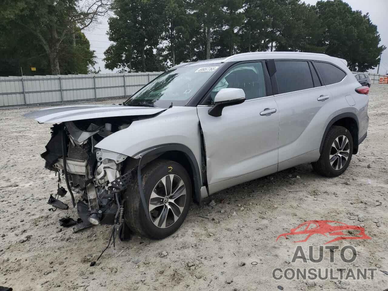 TOYOTA HIGHLANDER 2021 - 5TDGZRBH1MS544201