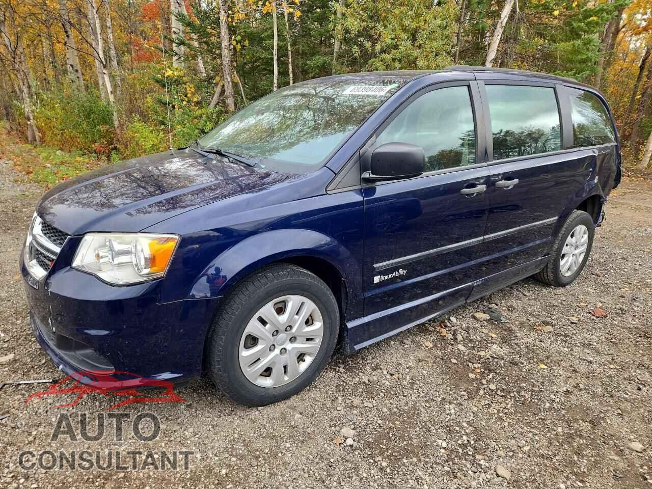 DODGE CARAVAN 2014 - 2C4RDGBG9ER415992