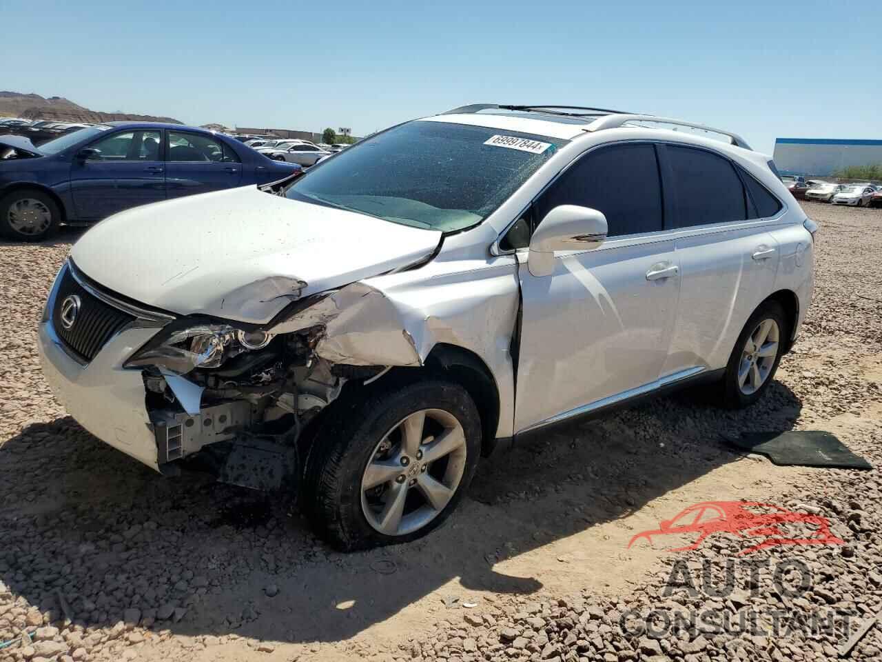 LEXUS RX350 2011 - 2T2BK1BA2BC101138