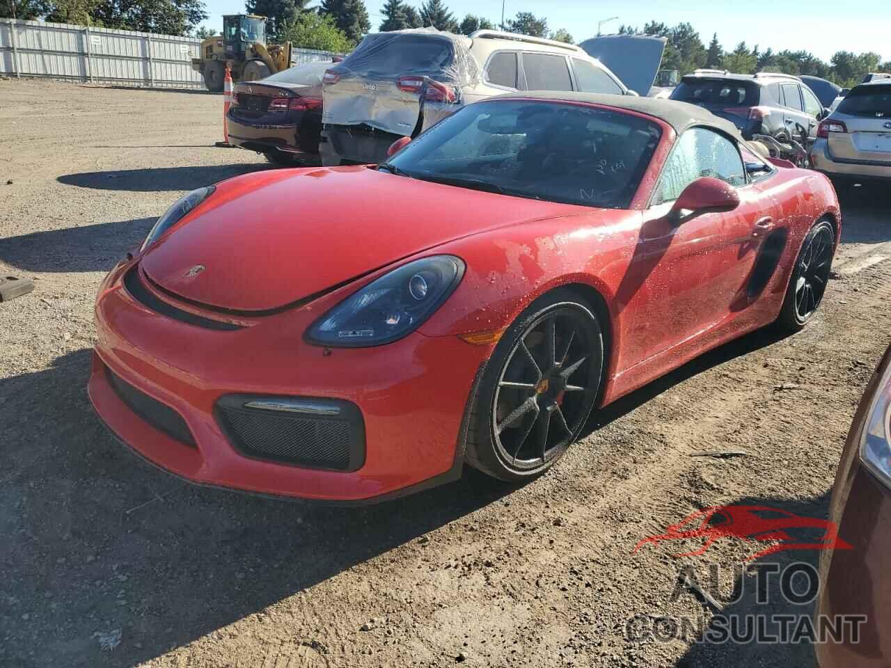 PORSCHE BOXSTER 2016 - WP0CC2A87GS152635