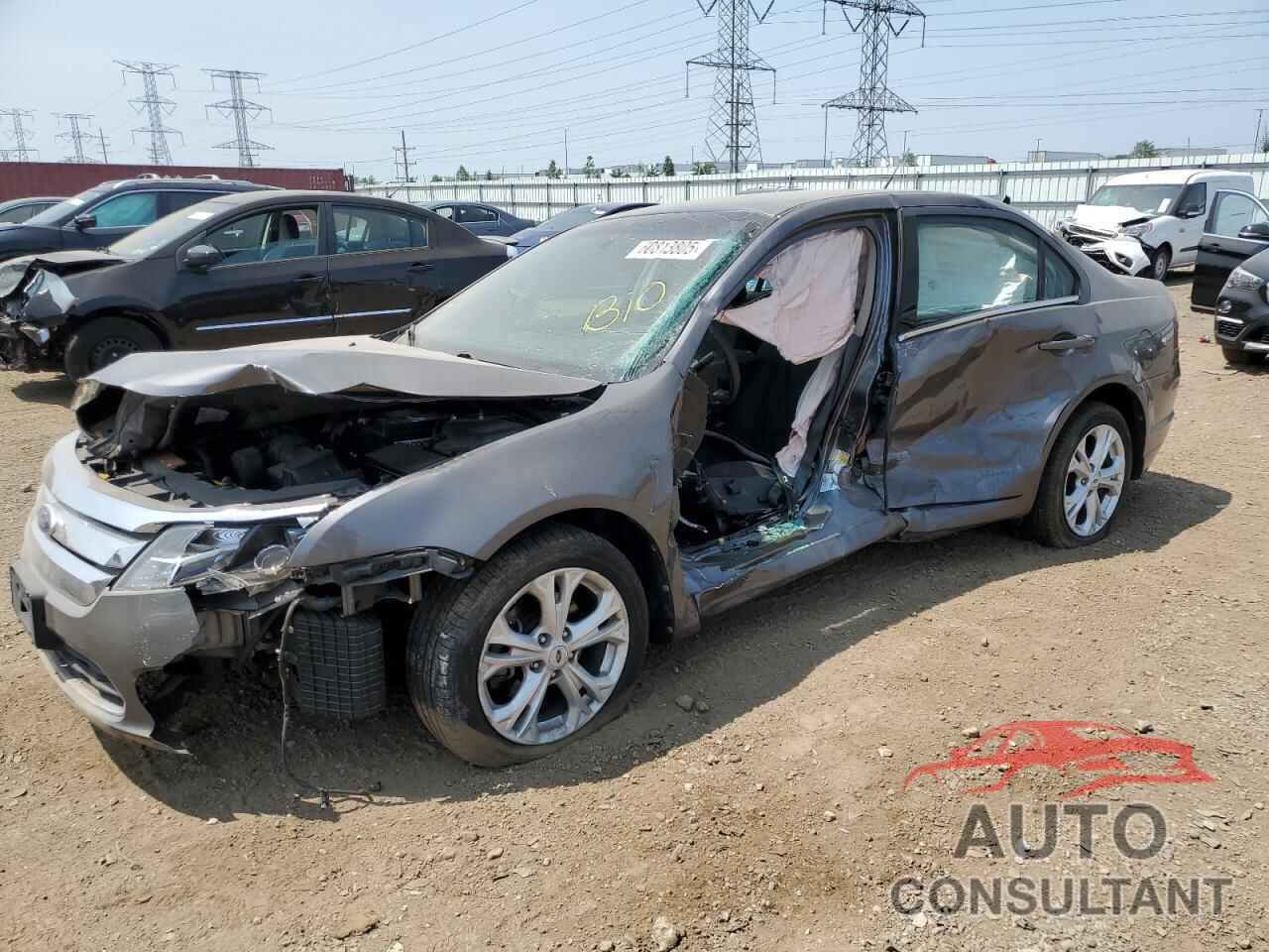 FORD FUSION 2012 - 3FAHP0HA6CR210348