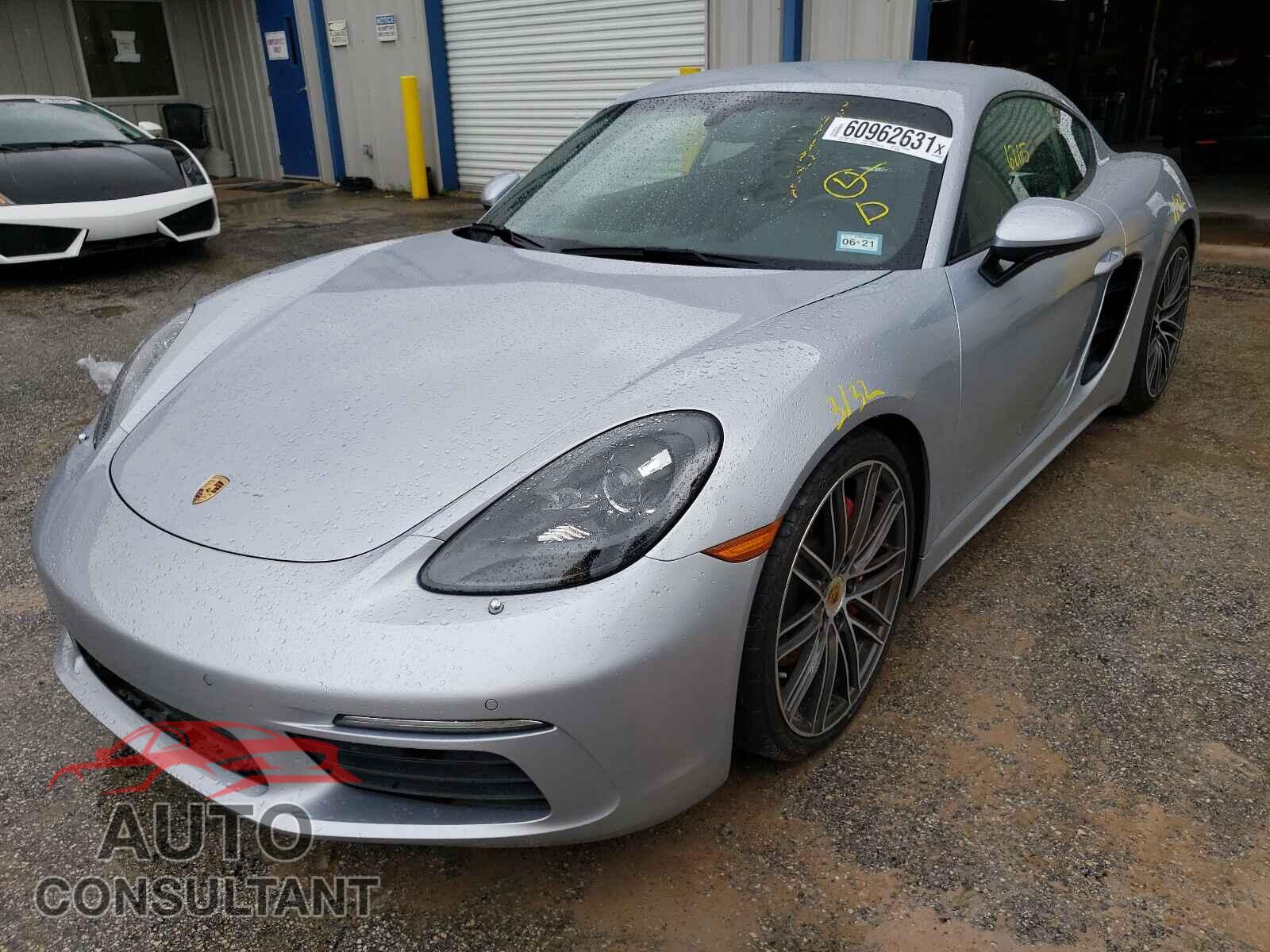 PORSCHE CAYMAN 2017 - WP0AB2A81HS285290