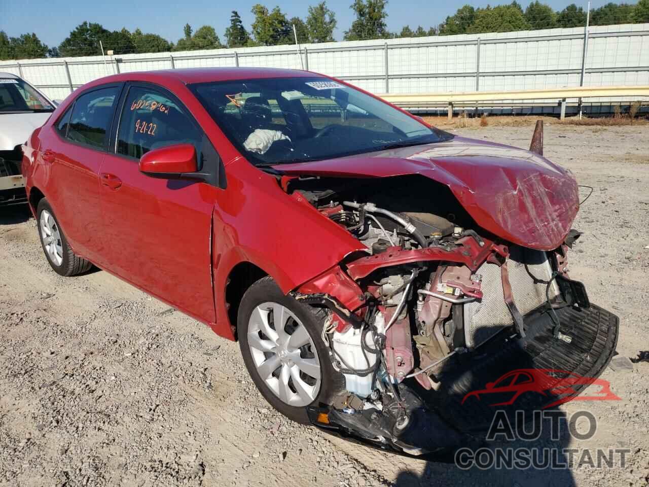 TOYOTA COROLLA 2016 - 5YFBURHE3GP370313