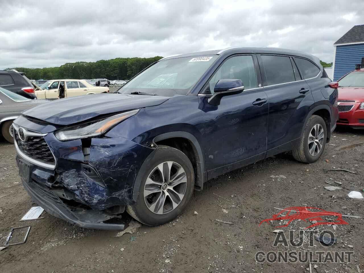 TOYOTA HIGHLANDER 2021 - 5TDGZRBH8MS540534