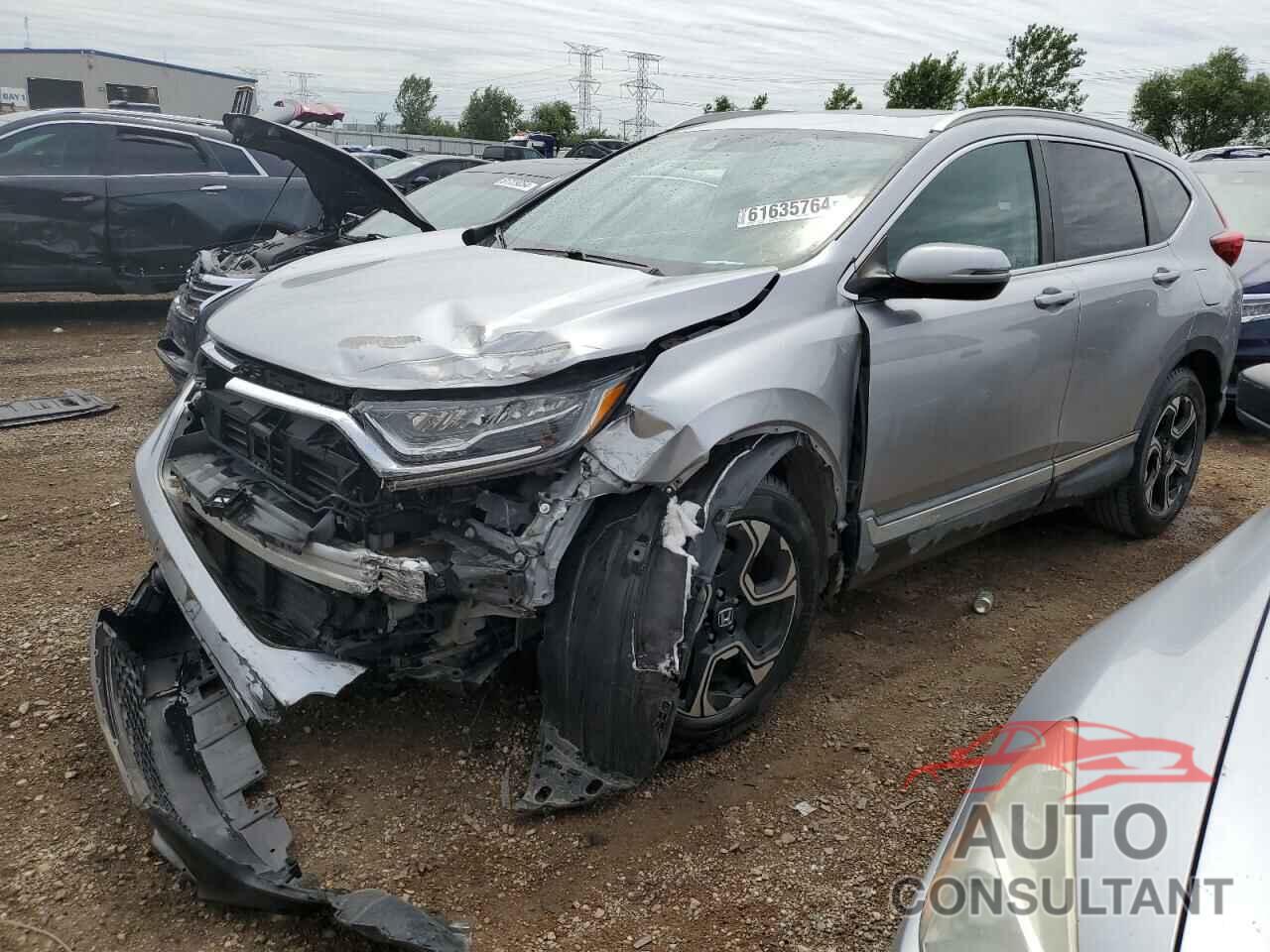 HONDA CRV 2017 - 2HKRW2H90HH615389