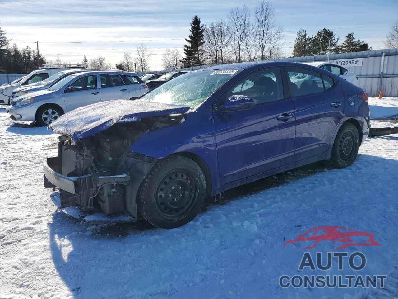 HYUNDAI ELANTRA 2019 - KMHD84LF2KU835459
