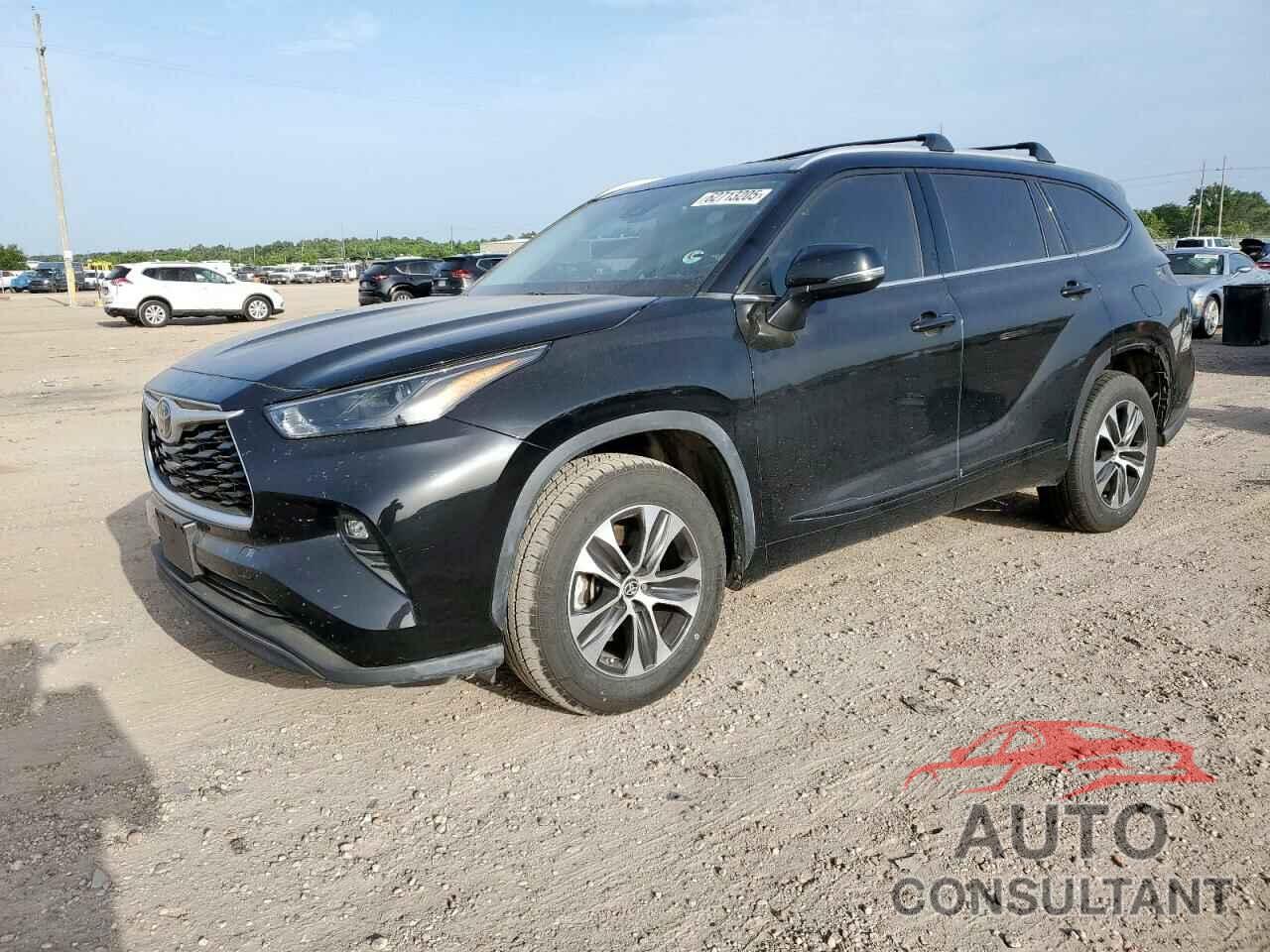 TOYOTA HIGHLANDER 2022 - 5TDGZRAH5NS542034