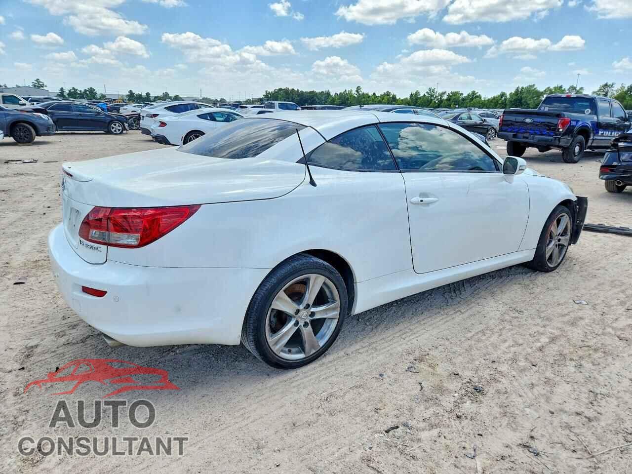 LEXUS IS 2012 - JTHFE2C26C2507383