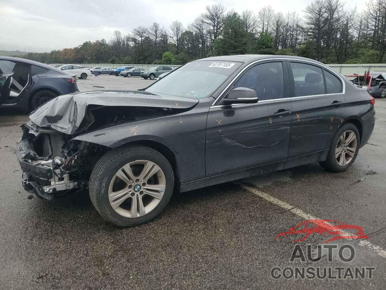 BMW 3 SERIES 2017 - WBA8D9G38HNU65066