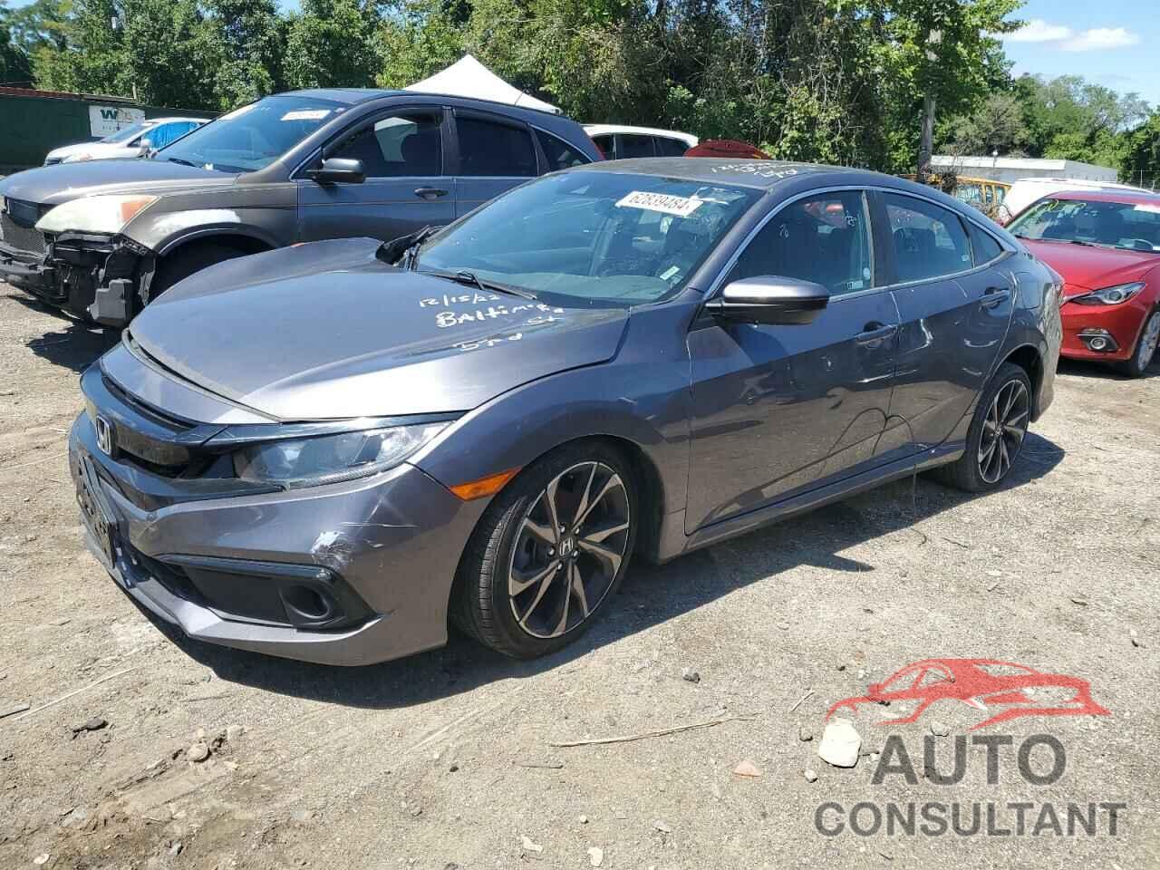 HONDA CIVIC 2019 - 2HGFC2F80KH557579