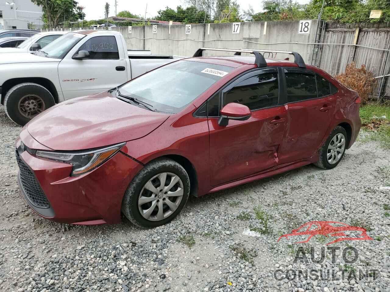 TOYOTA COROLLA 2022 - JTDEPMAE2NJ207512