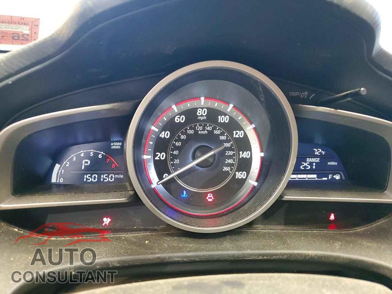 MAZDA 3 2015 - JM1BM1M70F1242414
