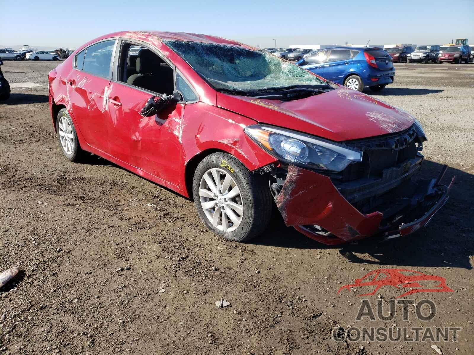KIA FORTE 2016 - KNAFX4A66G5508757