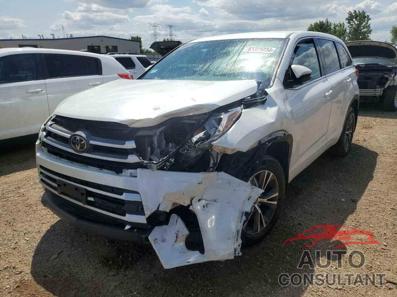 TOYOTA HIGHLANDER 2018 - 5TDBZRFH6JS884864