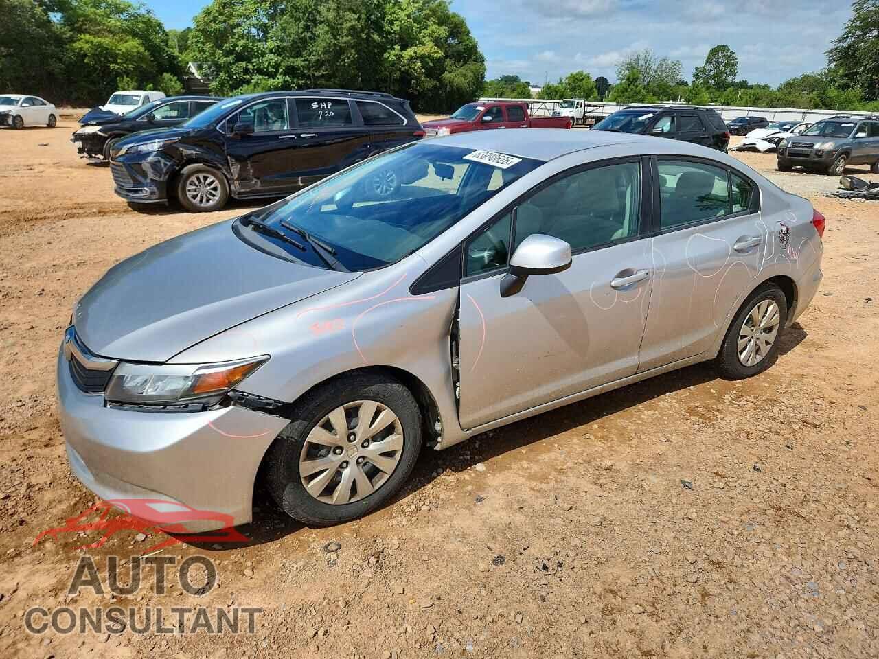 HONDA CIVIC 2012 - 2HGFB2F59CH566548