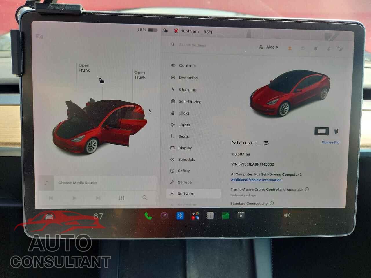 TESLA MODEL 3 2022 - 5YJ3E1EA9NF143530
