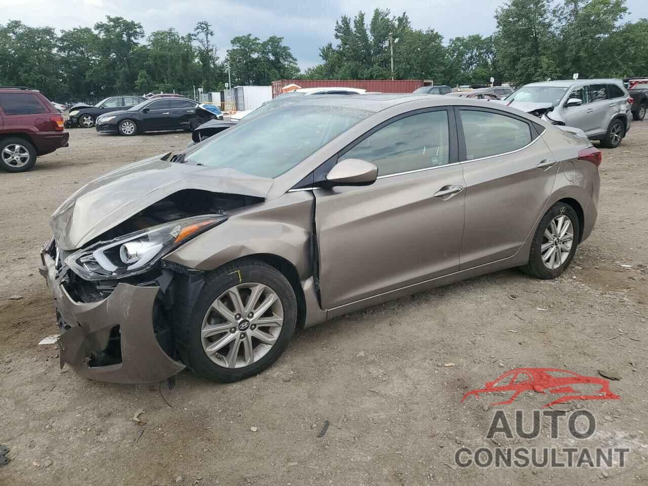 HYUNDAI ELANTRA 2015 - 5NPDH4AE3FH593148
