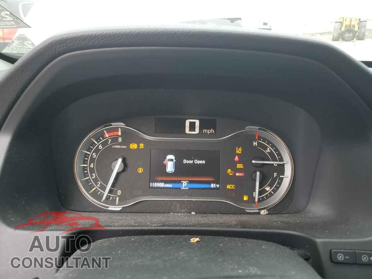 HONDA PILOT 2016 - 5FNYF6H0XGB016145