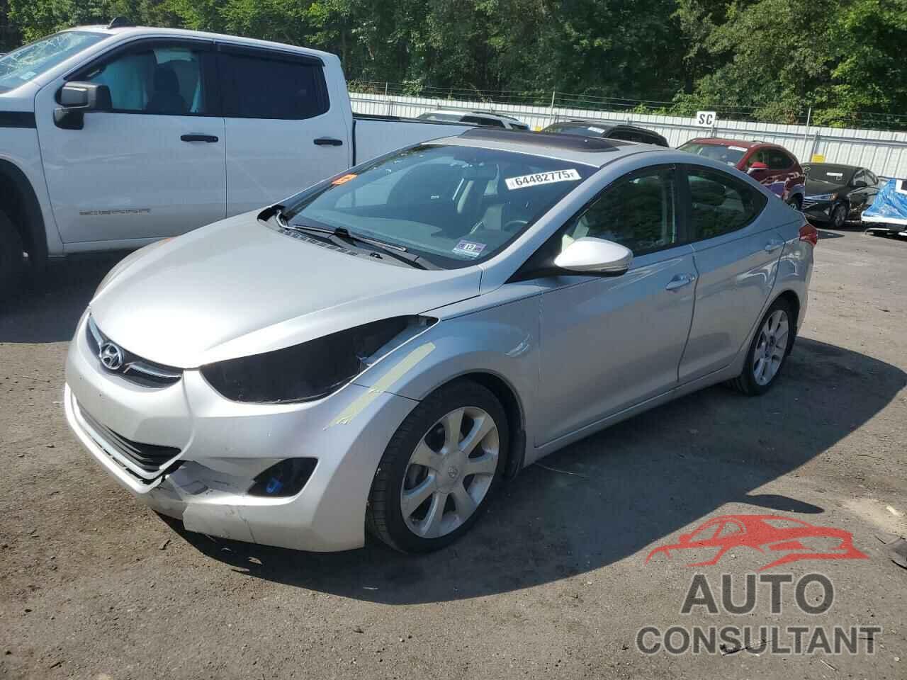 HYUNDAI ELANTRA 2013 - KMHDH4AE3DU795860