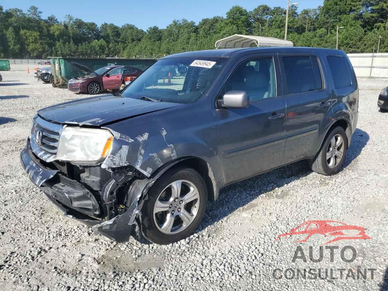 HONDA PILOT 2012 - 5FNYF3H61CB015351