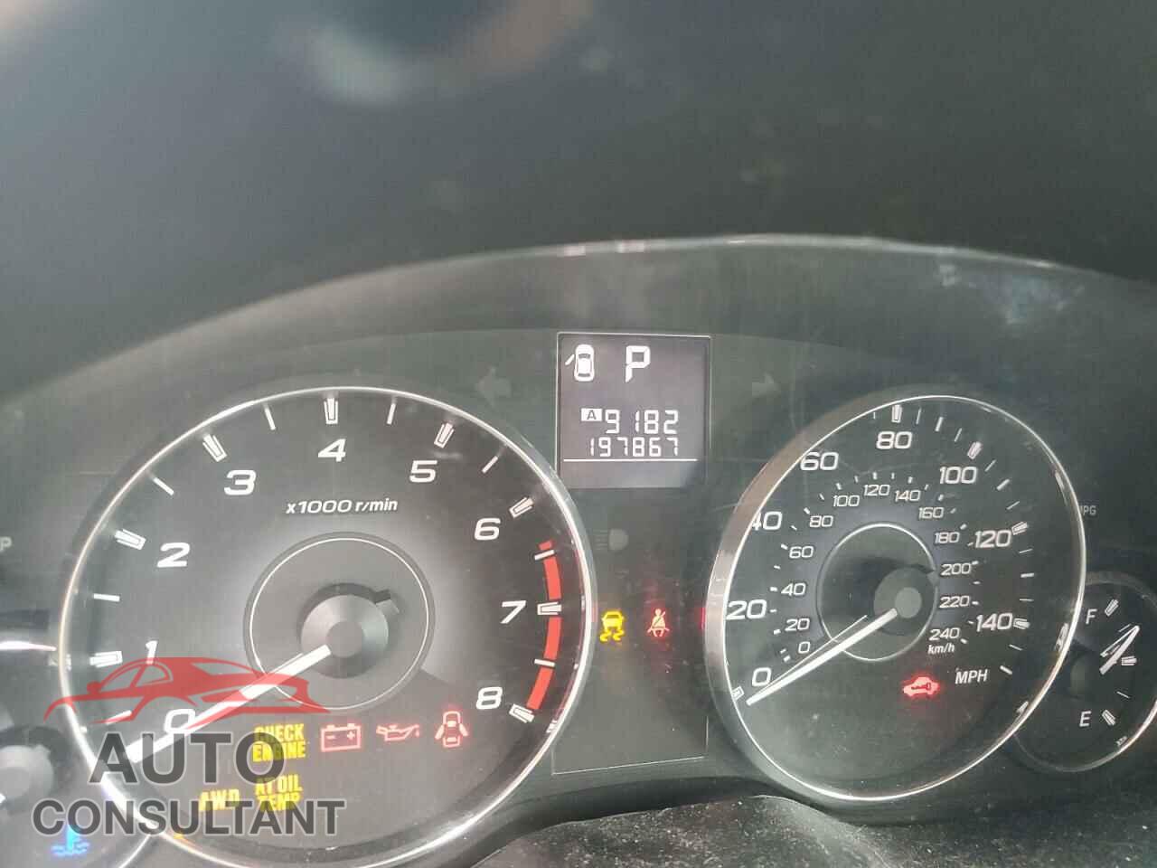 SUBARU OUTBACK 2011 - 4S4BRBCC2B3358858