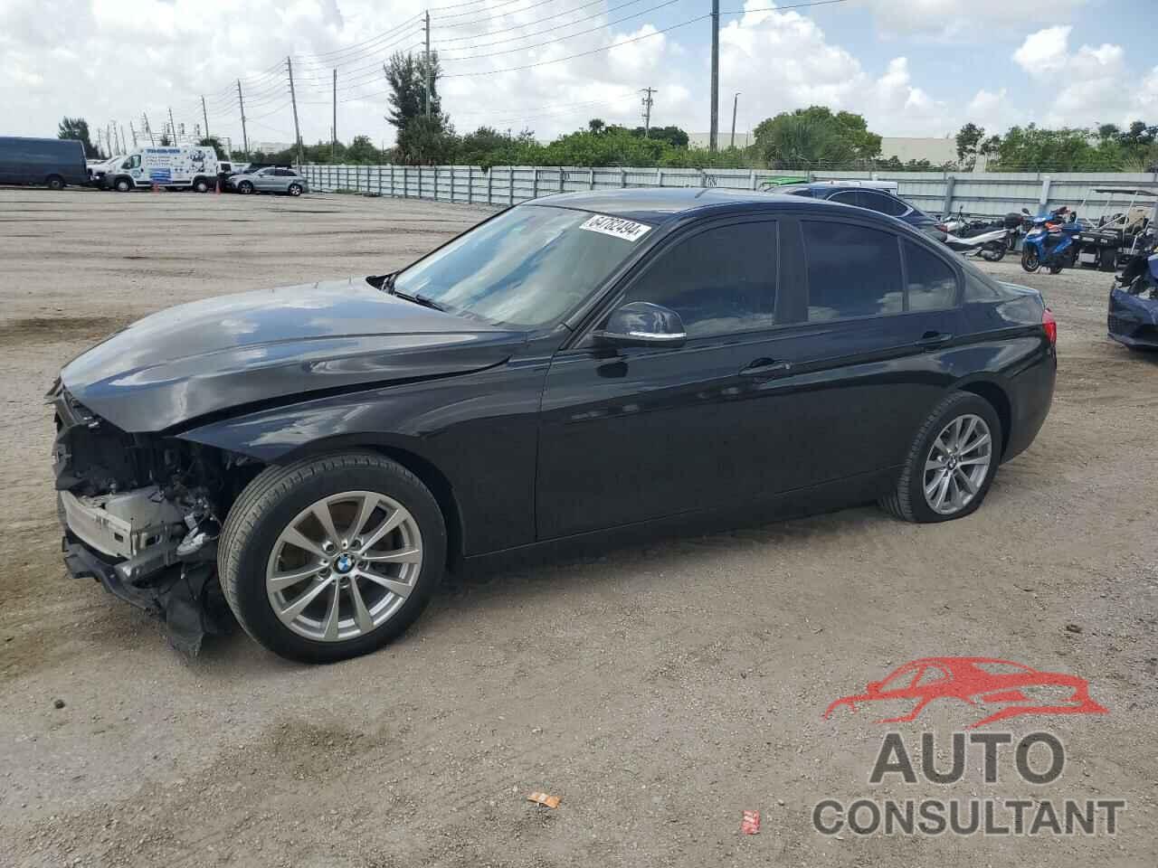 BMW 3 SERIES 2018 - WBA8A3C57JA488266