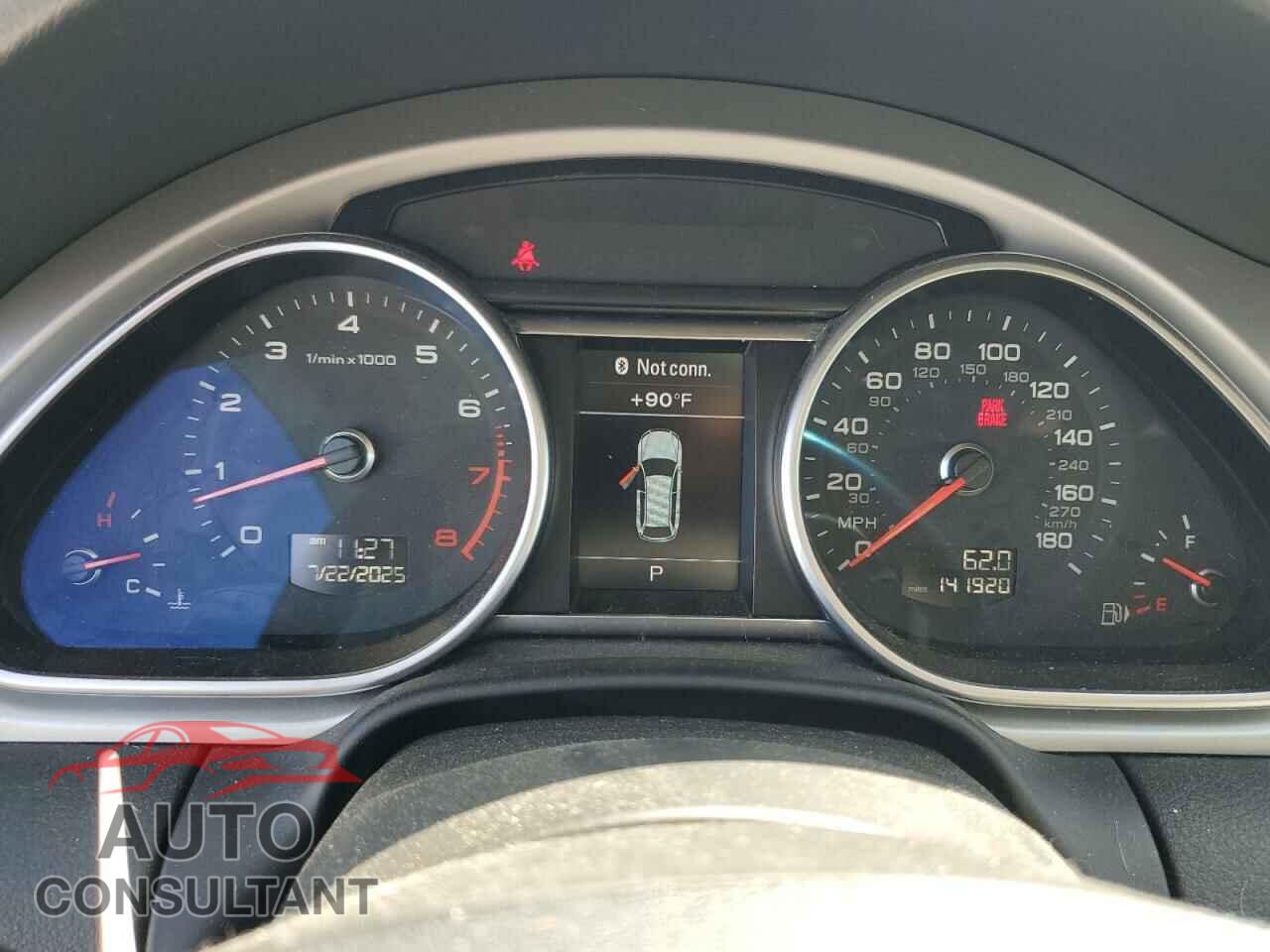 AUDI Q7 2012 - WA1DGBFE4CD007925