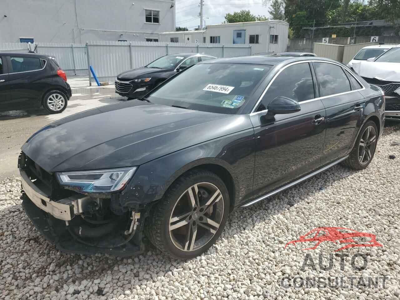 AUDI A4 2017 - WAUENAF43HN014235