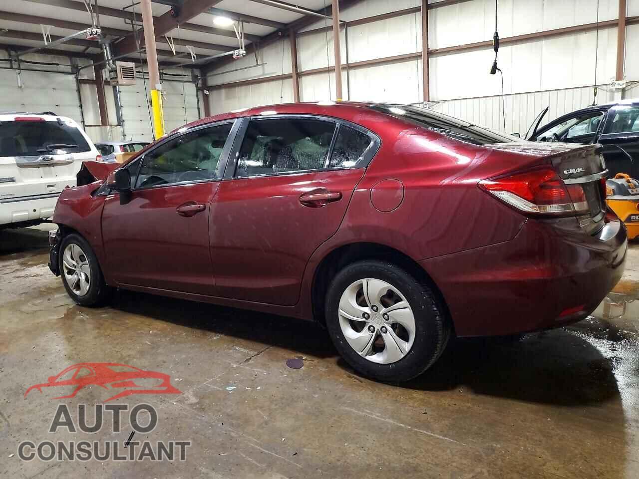 HONDA CIVIC 2013 - 19XFB2F50DE284200