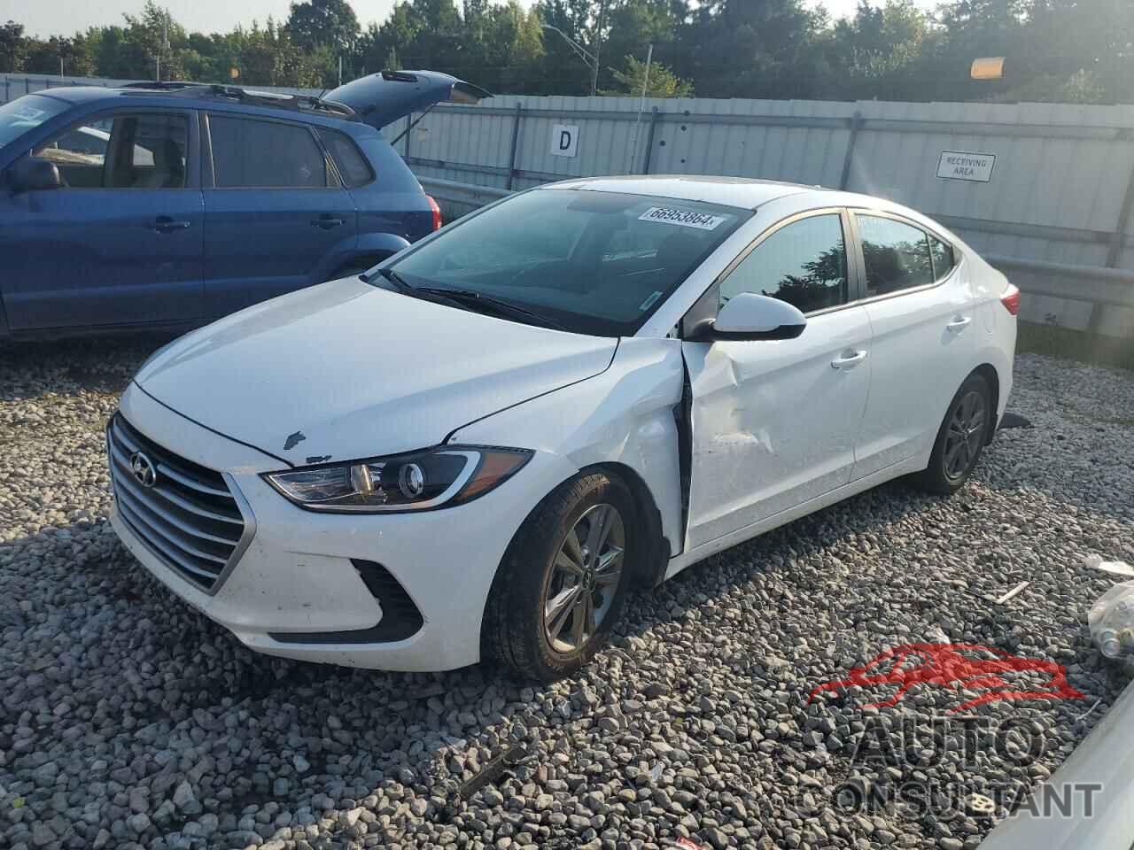 HYUNDAI ELANTRA 2018 - 5NPD84LF7JH342874