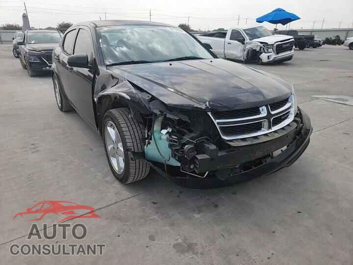 DODGE AVENGER 2013 - 1C3CDZCB8DN596698