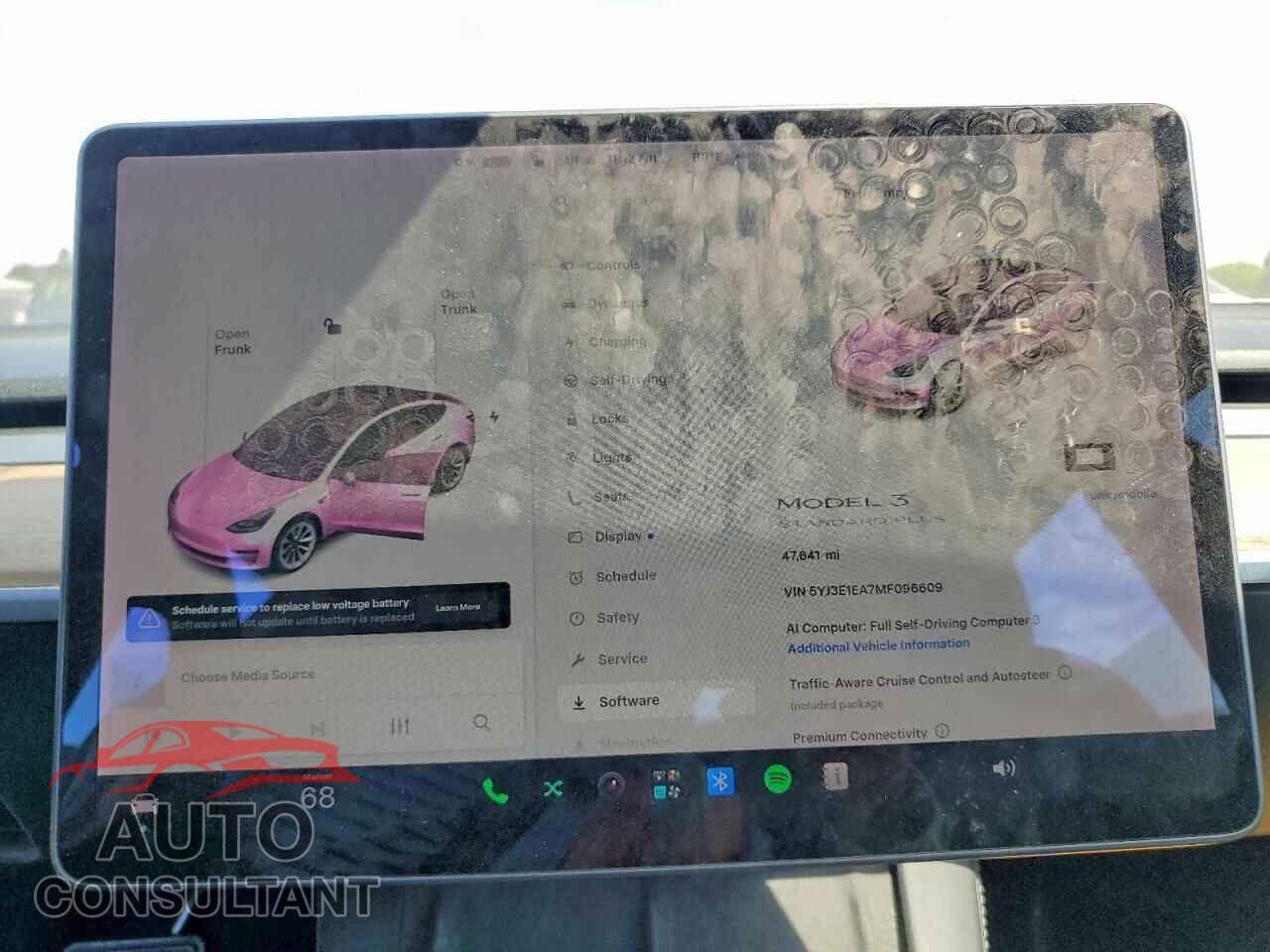 TESLA MODEL 3 2021 - 5YJ3E1EA7MF096609