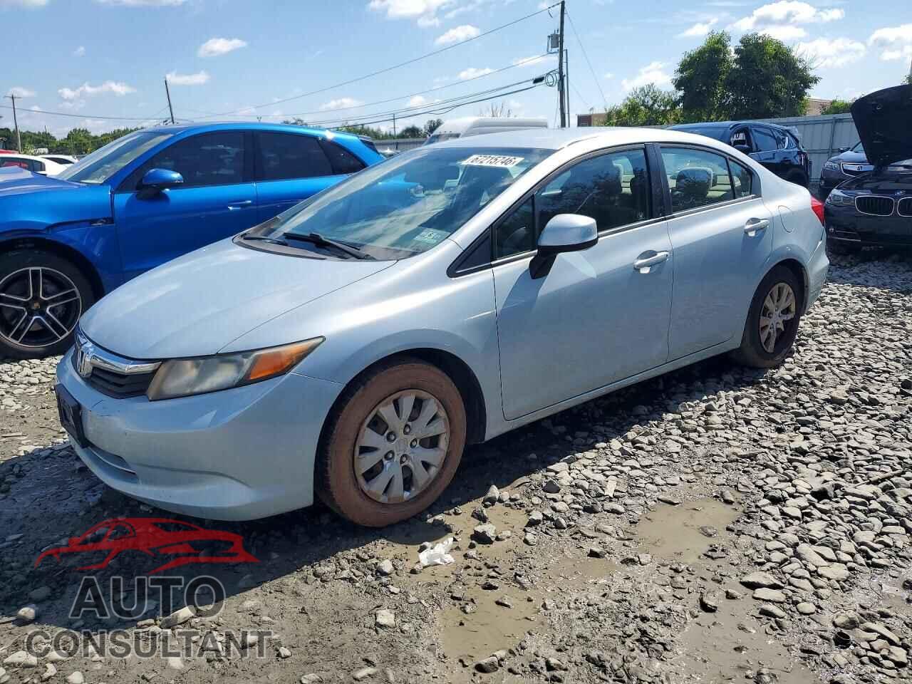 HONDA CIVIC 2012 - 19XFB2F56CE354796