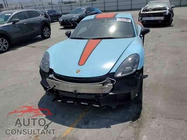 PORSCHE CAYMAN 2021 - WP0AC2A89MS289322
