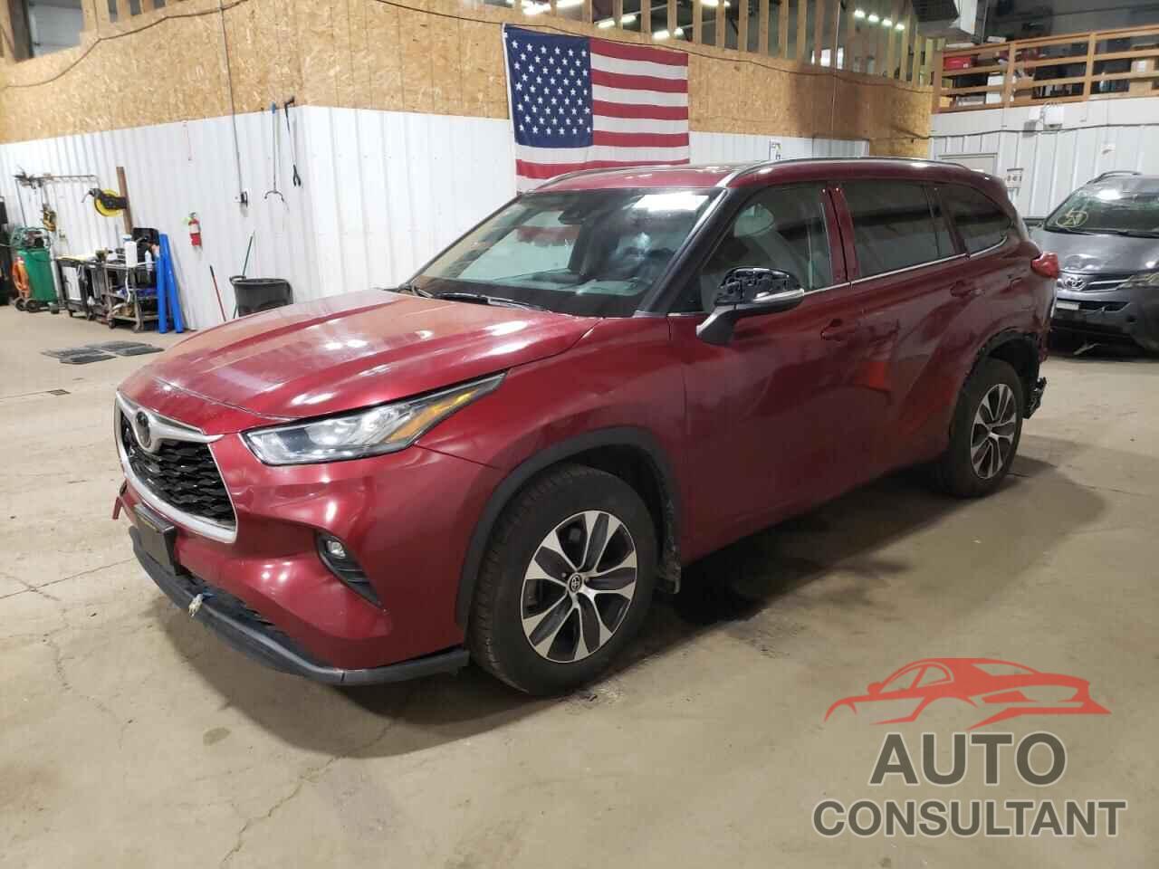 TOYOTA HIGHLANDER 2020 - 5TDHZRBH1LS510049