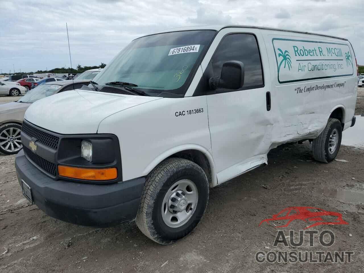 CHEVROLET EXPRESS 2017 - 1GCWGAFF7H1349783