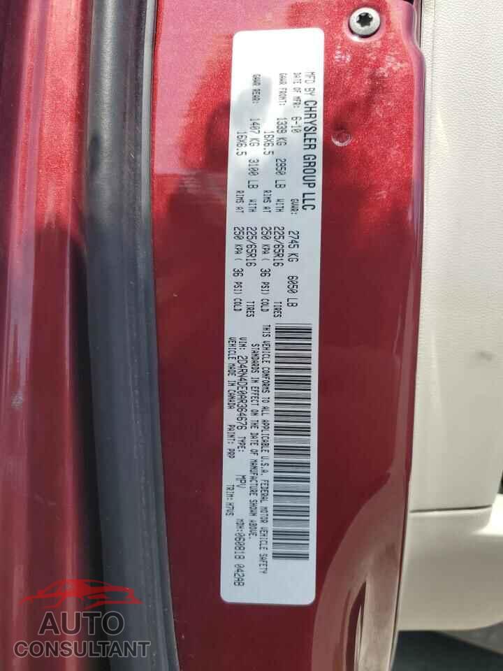 DODGE CARAVAN 2010 - 2D4RN4DE0AR364676