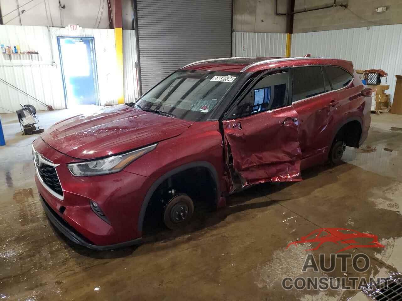 TOYOTA HIGHLANDER 2020 - 5TDGZRAH1LS510839