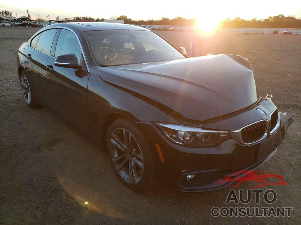 BMW 4 SERIES 2019 - WBA4J3C59KBL07114