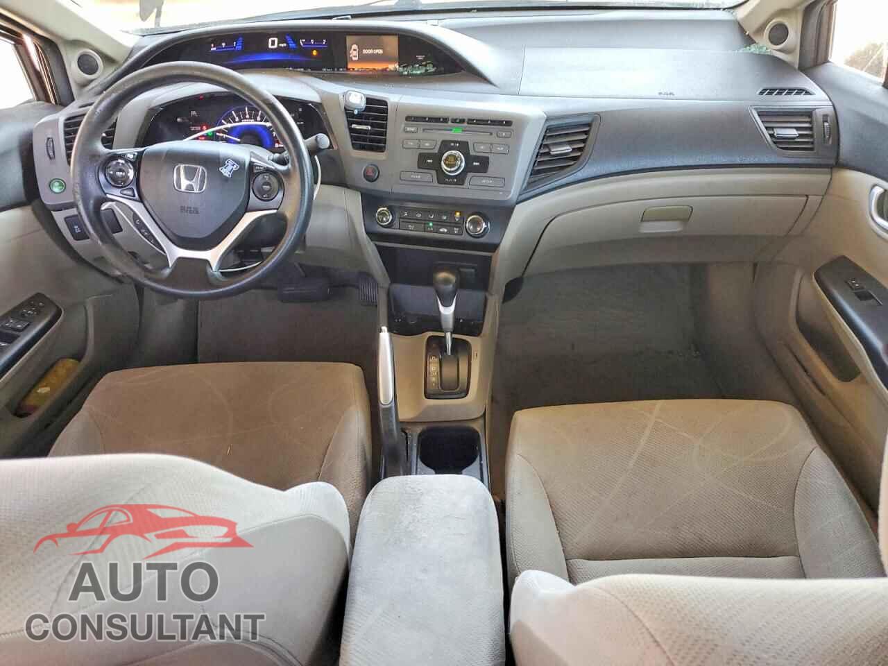 HONDA CIVIC 2012 - 2HGFB2F85CH538692