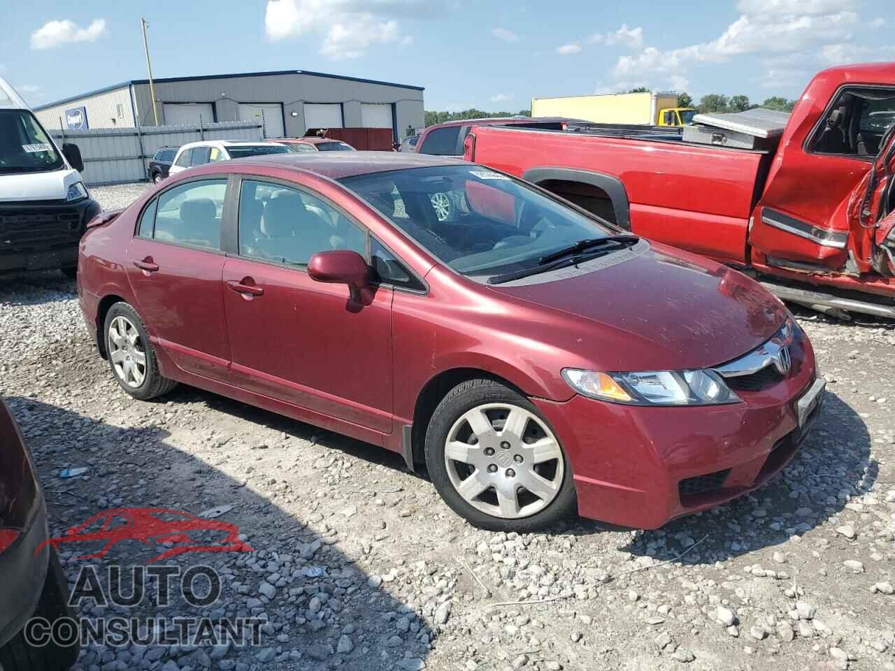HONDA CIVIC 2009 - 19XFA16549E011636