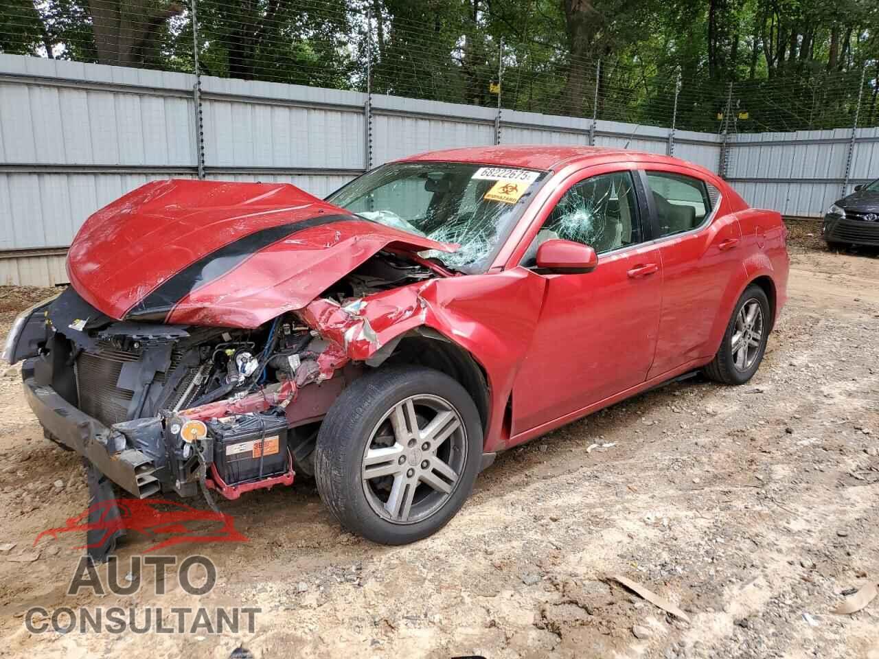 DODGE AVENGER 2011 - 1B3BD1FB0BN508830