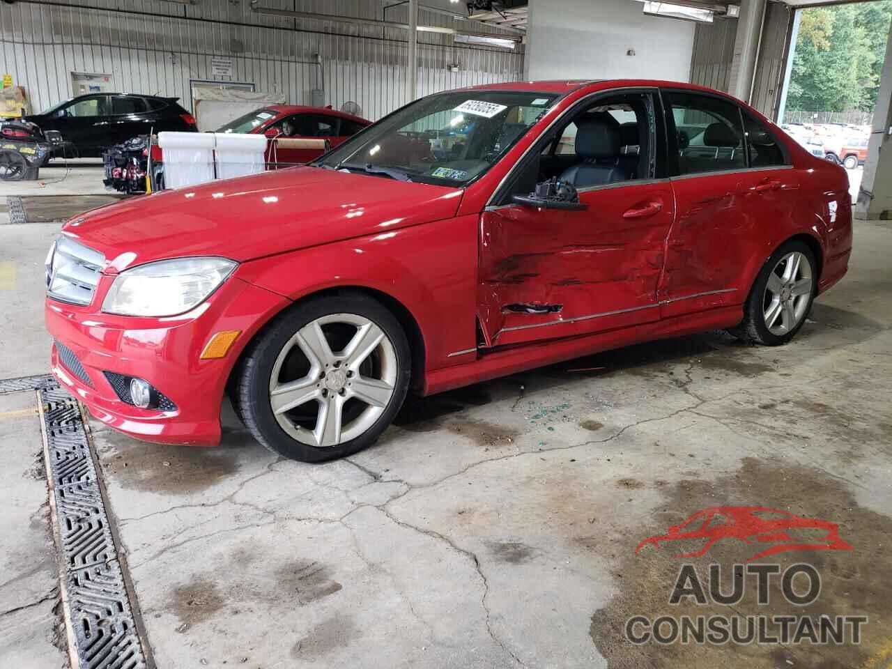 MERCEDES-BENZ C-CLASS 2010 - WDDGF8BB1AF421305