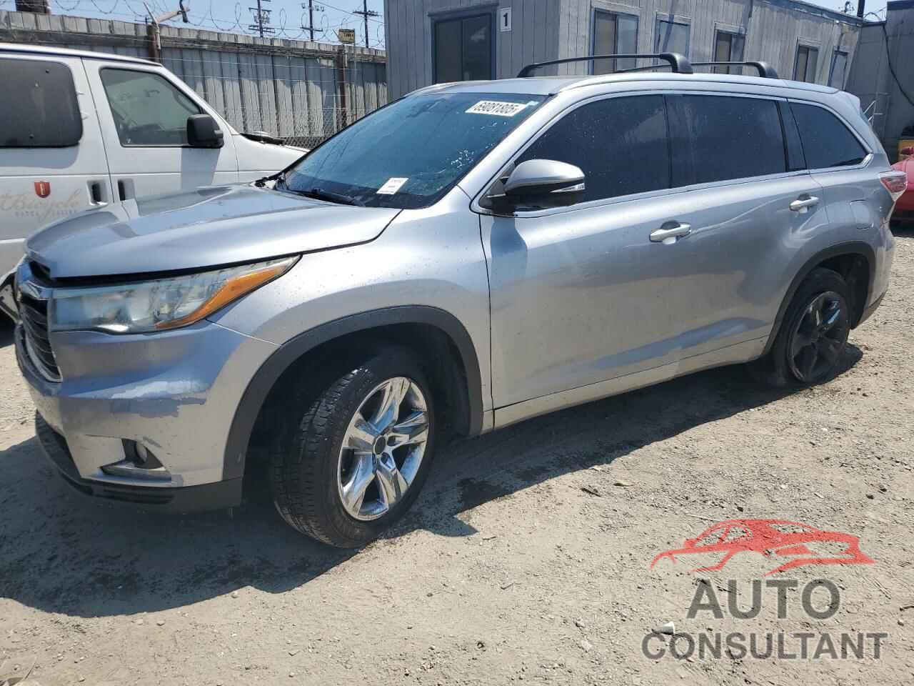 TOYOTA HIGHLANDER 2014 - 5TDYKRFH1ES034788